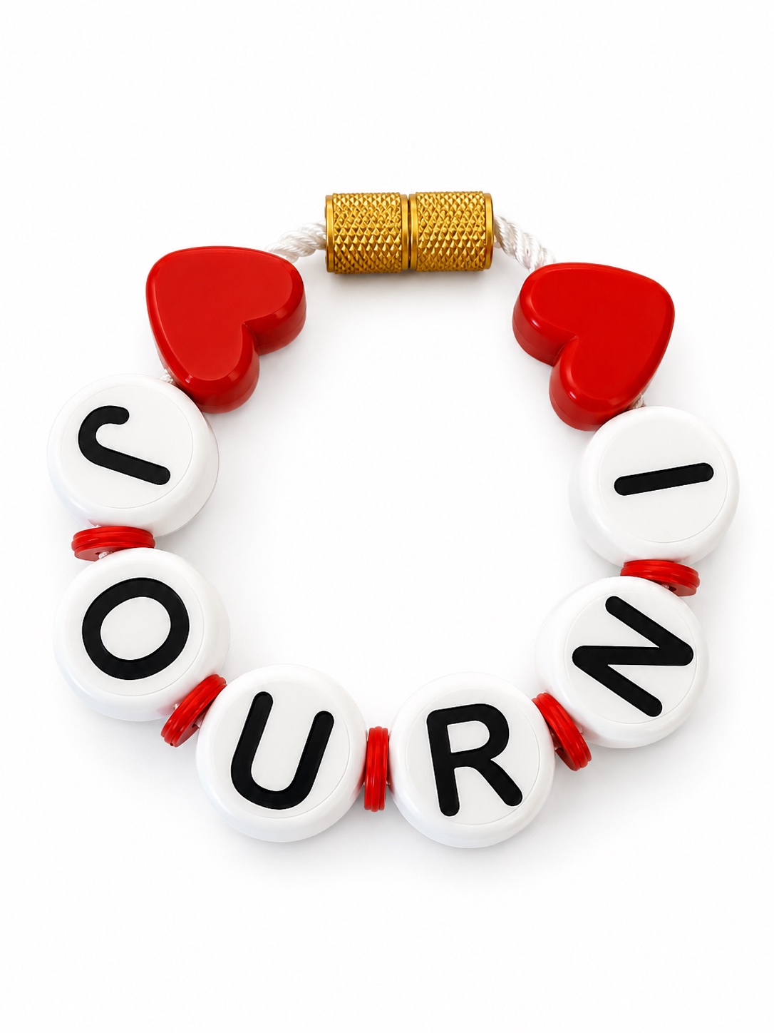 Giant Friendship Bracelet Clasp + Wall Mount System – STL — product view 4