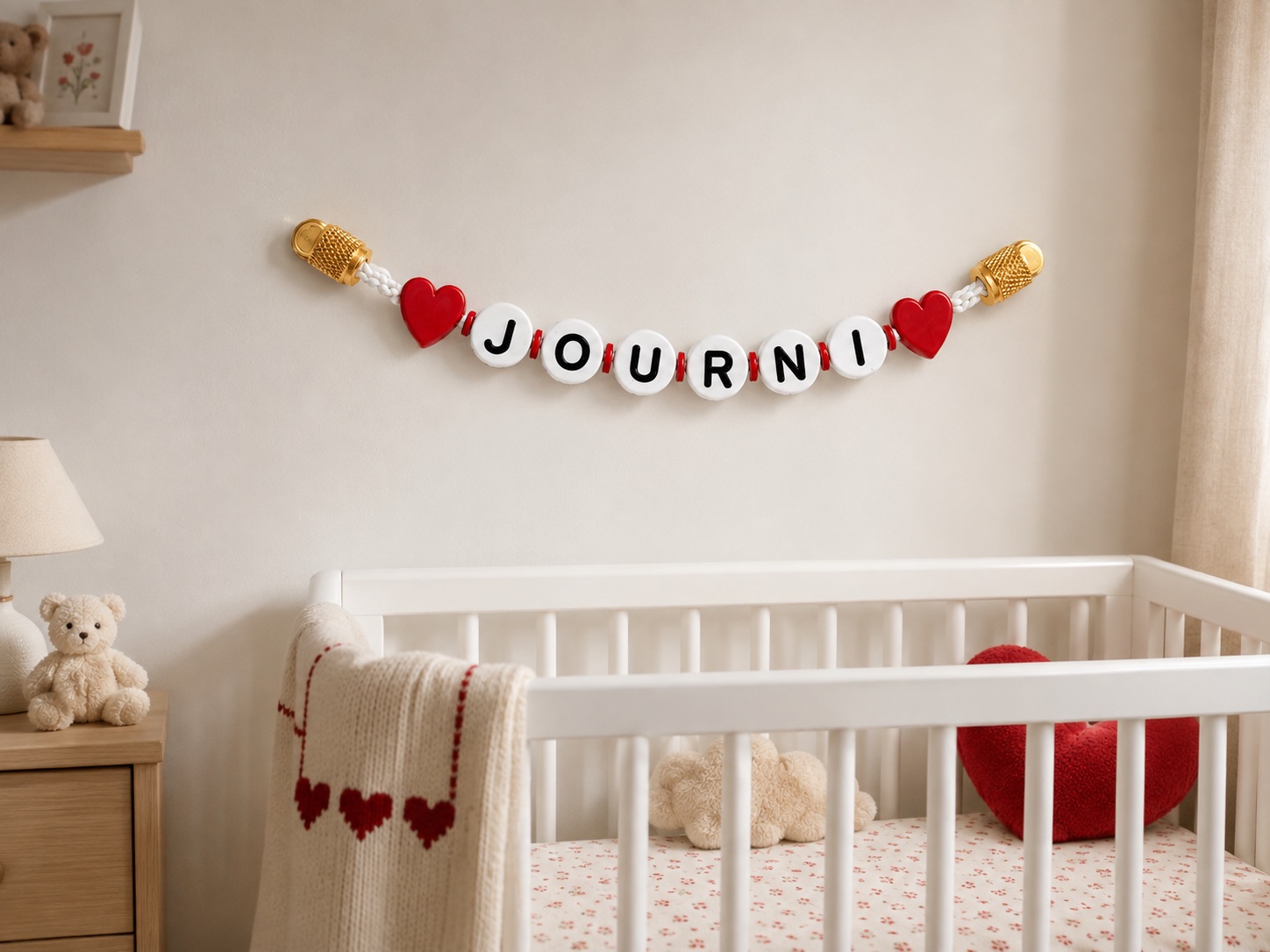 Personalized Giant Friendship Bracelet Wall Hanger — product view 2