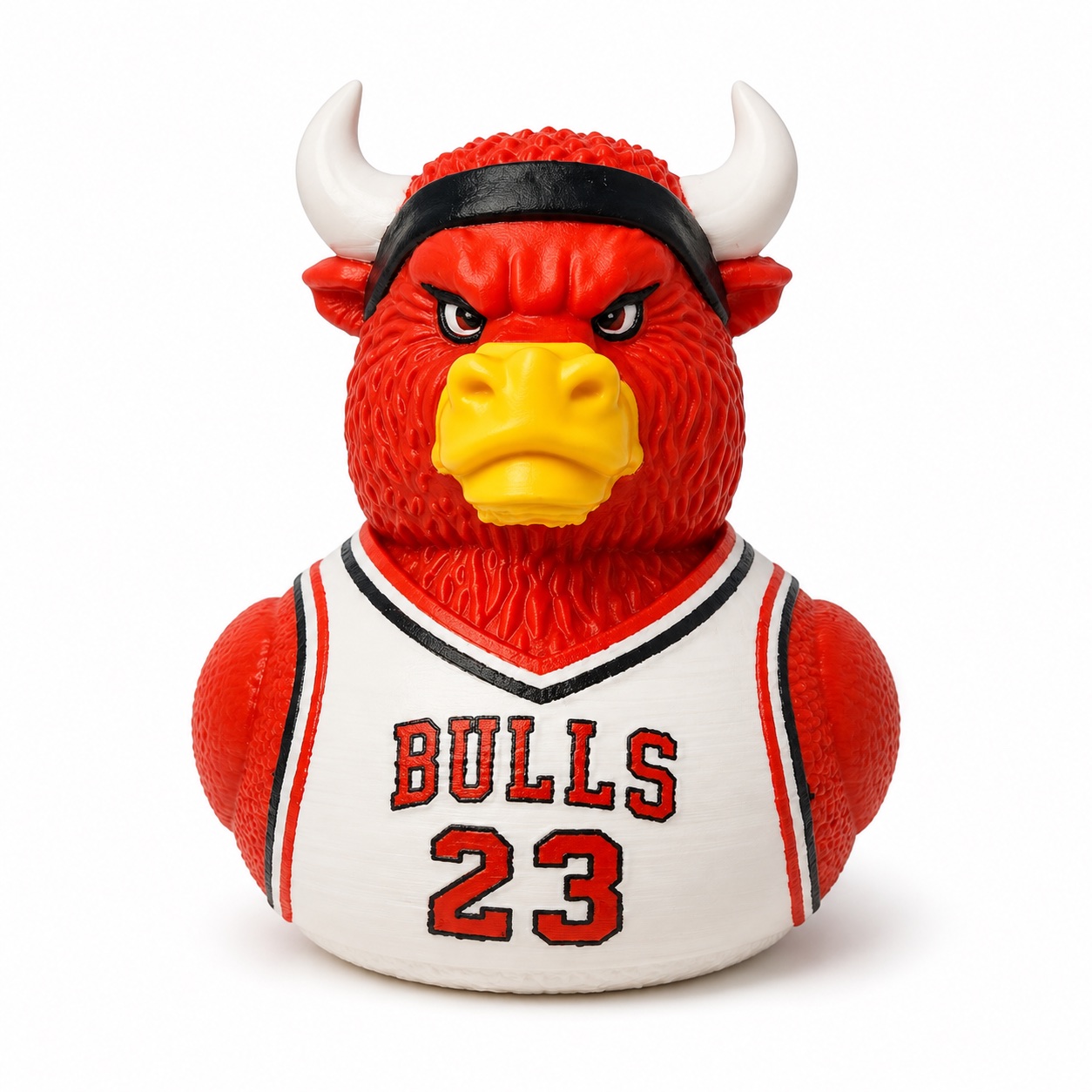 Basketball Bull Mascot Duck — product view 2