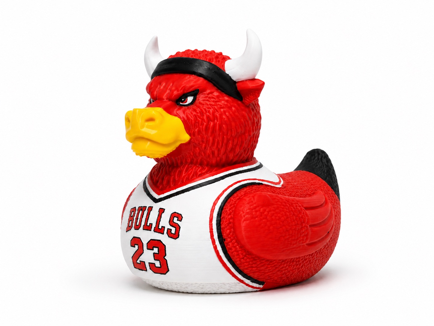 Basketball Bull Mascot Duck